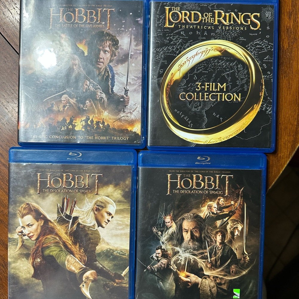 The Hobbit and Lord of the Rings Blu-ray Collection